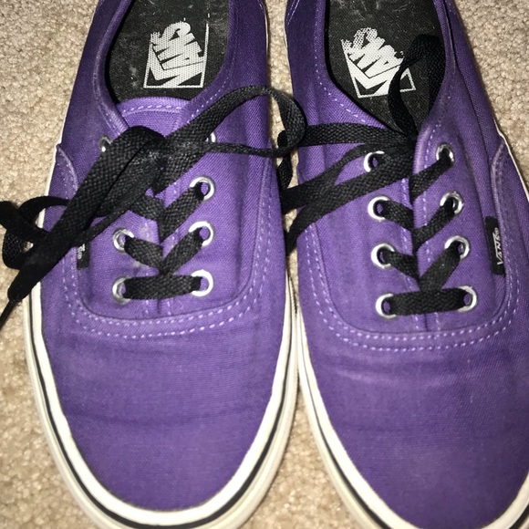 cute purple vans